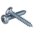 Carbon steel galvanized pan head self tapping screw